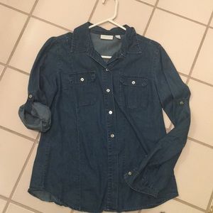 Denim shirt